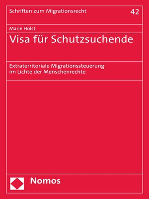 cover image of Visa für Schutzsuchende